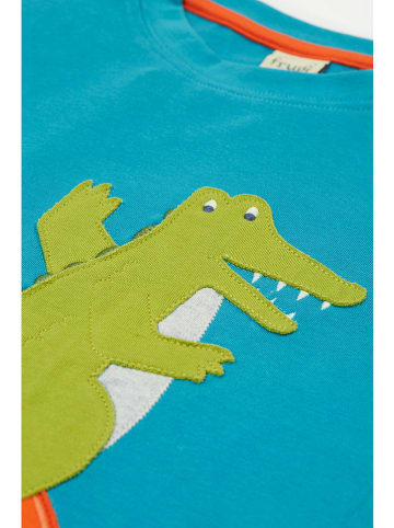 Frugi Shirt "Carsen" turquoise/groen