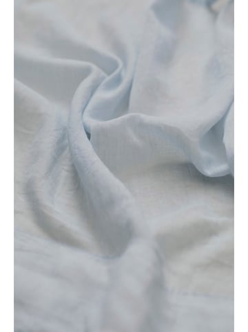 Jotex 2-delige set: gordijnen "Layer" lichtblauw