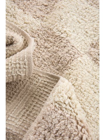 Jotex Badematte ''Mela' in Creme/ Beige