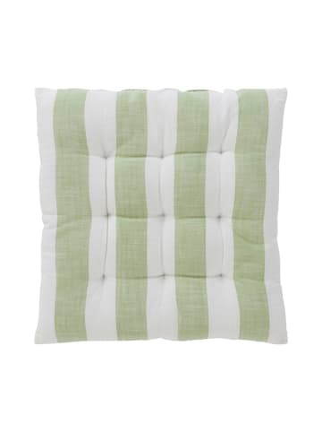 Jotex Zitkussen "Iris" wit/groen