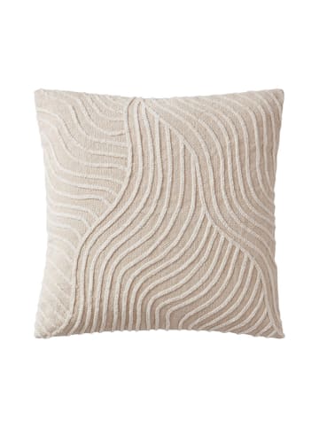 Jotex Kissenhülle "Cole" in Creme/ Weiß
