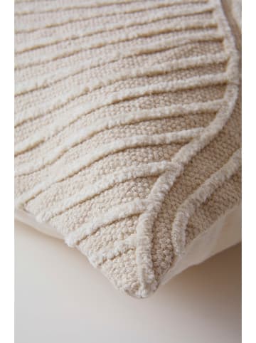 Jotex Kissenhülle "Cole" in Creme/ Weiß