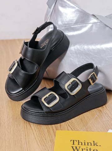 Sixth Sens Sandaletten in Schwarz