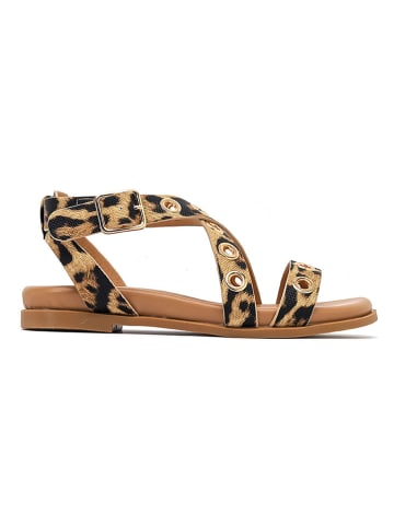Sixth Sens Sandalen beige/bruin
