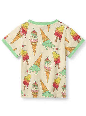 Småfolk Shirt "Eis" crème/meerkleurig