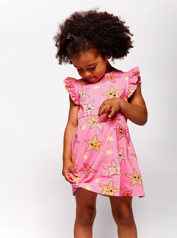 Småfolk Kleid "Seesterne" in Pink
