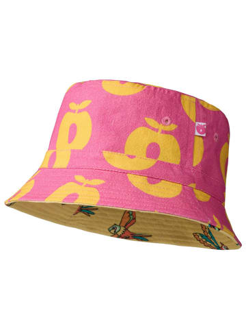 Småfolk Wende-Hut in Pink/ Gelb