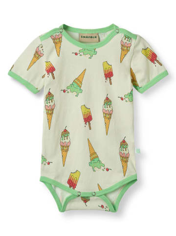 Småfolk Body "Eis" in Grün/ Bunt