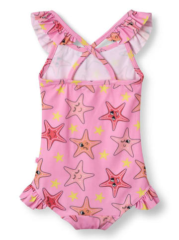 Småfolk Badeanzug "Seesterne" in Pink