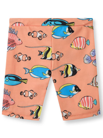 Småfolk Zwembroek "Fisch" oranje/meerkleurig