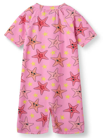 Småfolk Badeanzug "Seesterne" in Pink