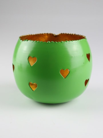 AM Design Świecznik w kolorze zielonym - Ø 12 cm