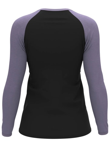 Hannah Funktionsshirt "Taregan" in Schwarz/ Lila