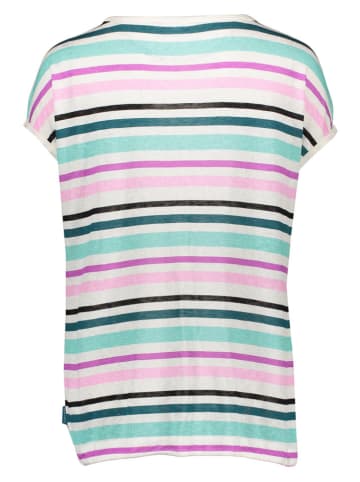 Cecil Shirt in Weiß/ Bunt