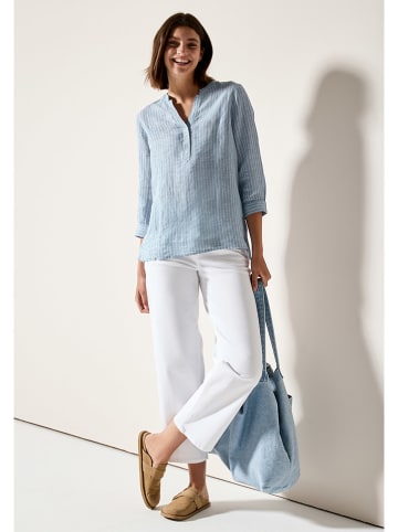 Cecil Blouse lichtblauw/wit