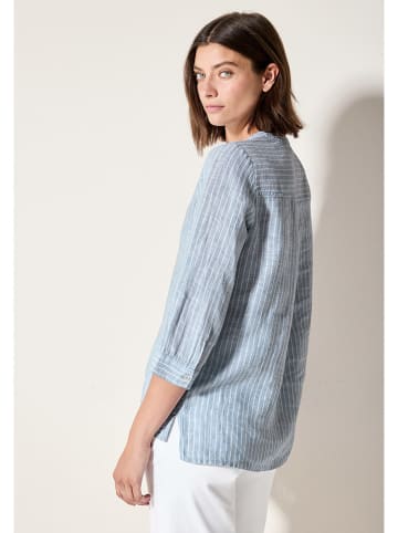 Cecil Blouse lichtblauw/wit