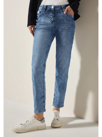 Cecil Spijkerbroek - slim fit - blauw