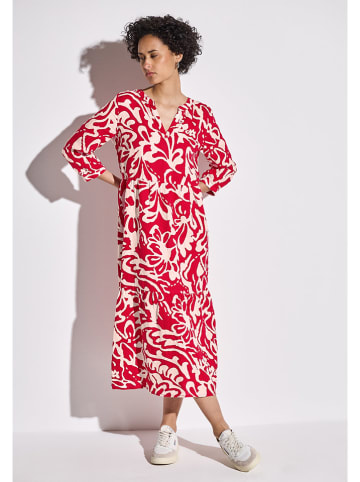 Street One Jurk rood/wit