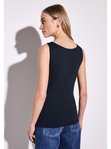 Street One Top in Dunkelblau