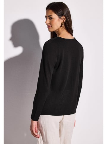 Street One Cardigan in Schwarz