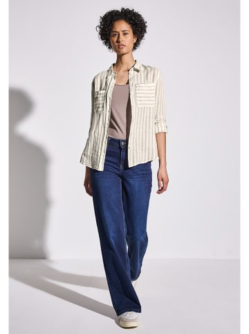 Street One Bluse in Creme/ Beige