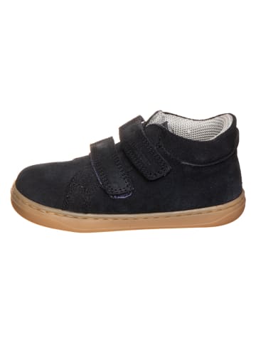 Richter Shoes Leder-Halbschuhe in Dunkelblau