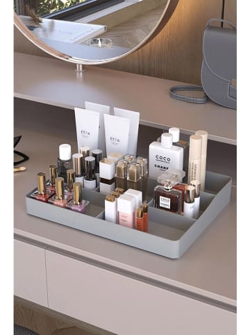 Violeta Home Make-Up-Organizer in Grau - (L)29 x (B)22,5 cm