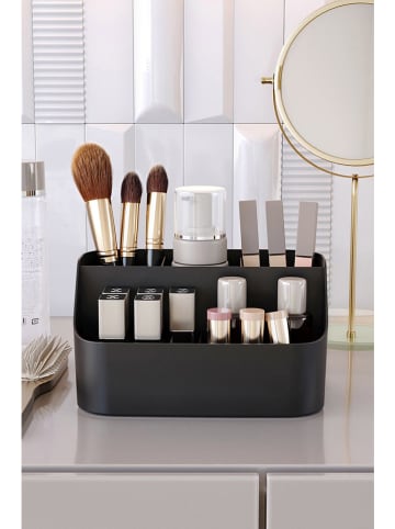 Violeta Home Organizer w kolorze czarnym na przybory do makijażu - 18 x 10,7 x 11,8 cm