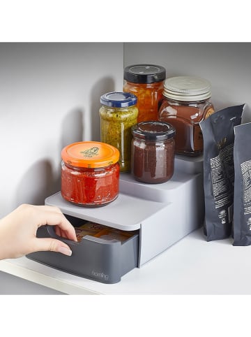 Violeta Home Organizer kuchenny w kolorze szarym - 16 x 11 x 26 cm