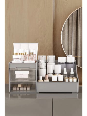 Violeta Home Make-Up-Organizer in Grau - (B)34,3 x (H)16 x (T)21,3 cm