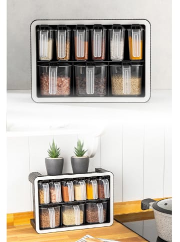 Violeta Home 10-częściowy zestaw w kolorze czarnym