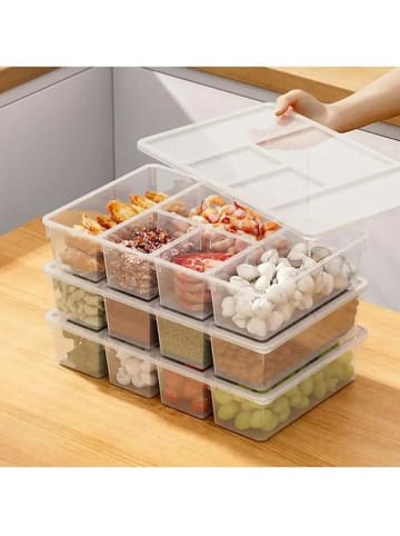 Violeta Home Aufbewahrungsbox in Transparent - (B)38 x (H)24,2 x (T)7,5 cm