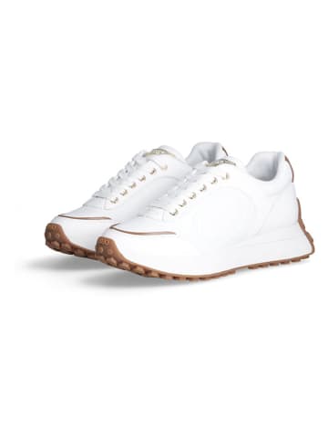 Liu Jo Sneakers in Weiß/ Hellbraun