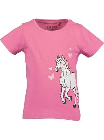 Blue Seven 2er Set: Shirts in Pink/ Weiß