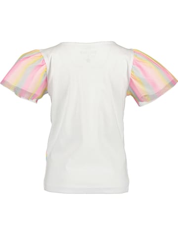 Blue Seven 2-delige set: shirts wit/turquoise/meerkleurig