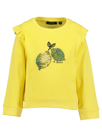 Blue Seven Sweatshirt in Gelb