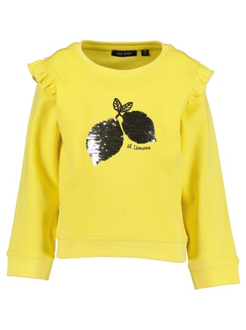 Blue Seven Bluza w kolorze żółtym