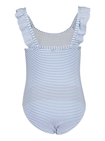 Blue Seven Badpak lichtblauw/wit