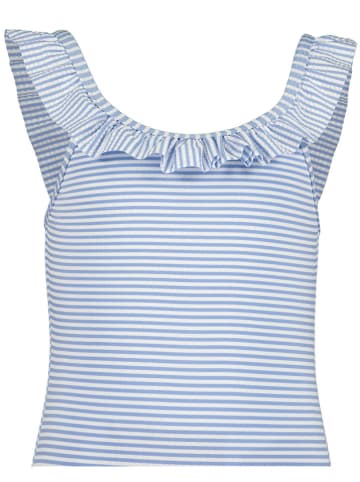 Blue Seven Badpak lichtblauw/wit
