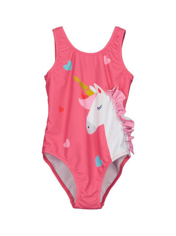 Blue Seven Badeanzug in Pink/ Bunt