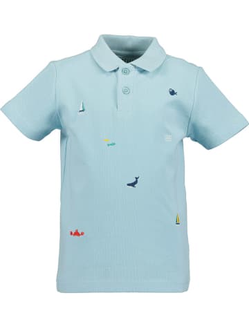 Blue Seven Koszulka polo w kolorze błękitnym