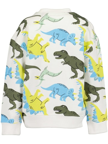 Blue Seven Sweatshirt in Creme/ Bunt
