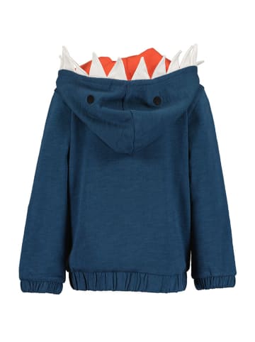 Blue Seven Sweatjacke in Dunkelblau/ Rot