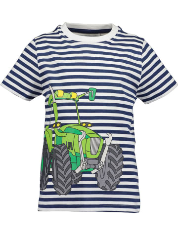 Blue Seven 2tlg. Outfit in Dunkelblau/ Weiß