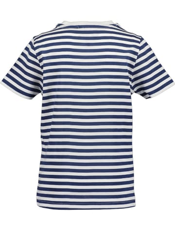 Blue Seven 2-delige outfit donkerblauw/wit