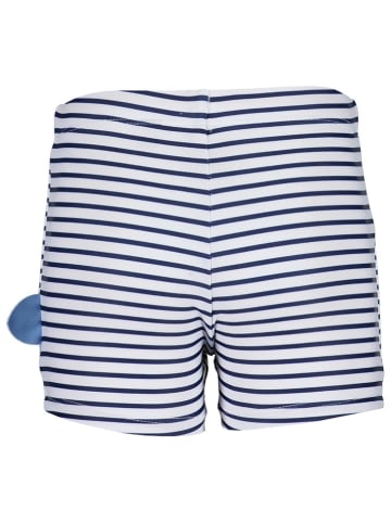 Blue Seven Badehose in Weiß/ Dunkelblau