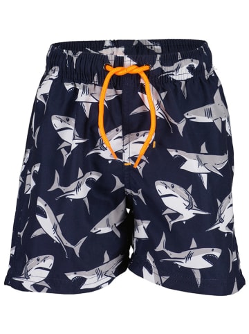 Blue Seven Badeshorts in Dunkelblau/ Grau