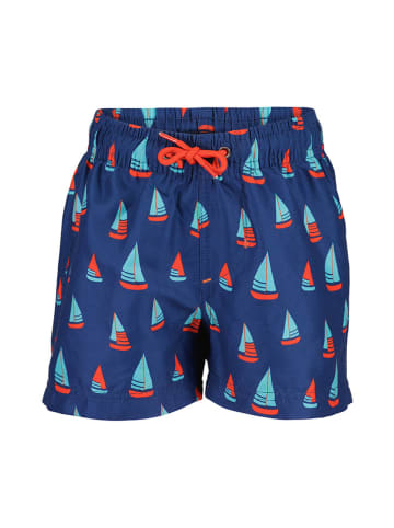 Blue Seven Badeshorts in Dunkelblau/ Bunt