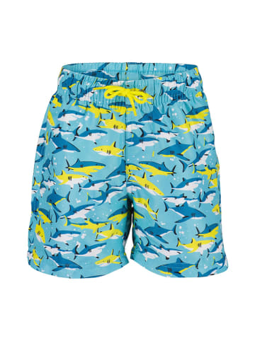 Blue Seven Badeshorts in Blau/ Gelb