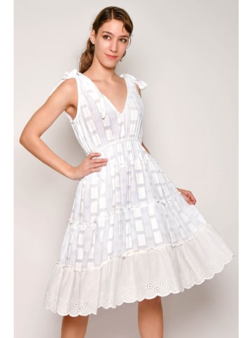 H.H.G. Kleid in Weiß